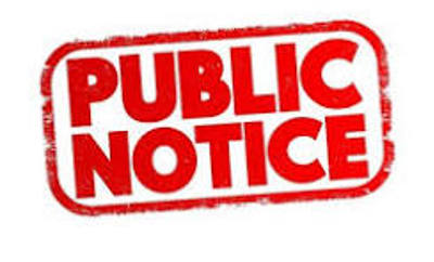 PUBLIC COMMENT SECTION NOTICE